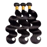 Body wave châtain foncé