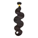 Body wave châtain foncé