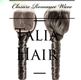 CLOSURE Romance Wave Black #1B