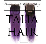 CLOSURE Straight Purple #1B/Purple