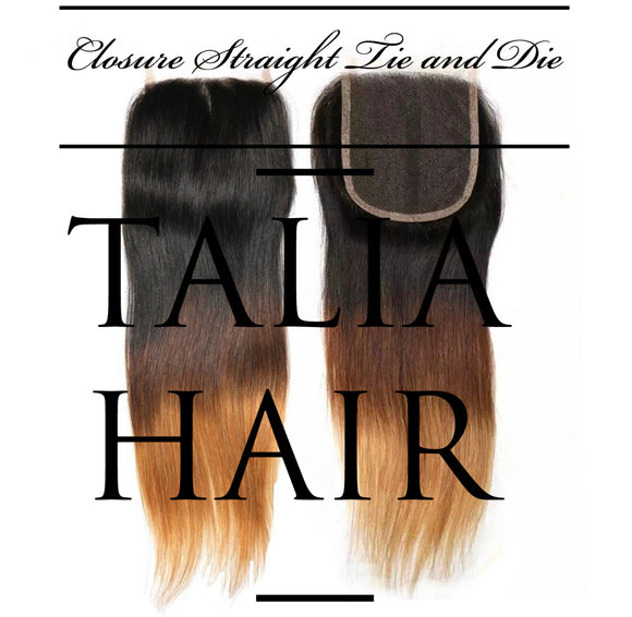 CLOSURE Straight Tie and Die #1B/4/27
