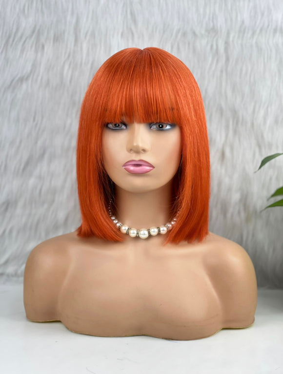 BAND SILK WIG ORANGE