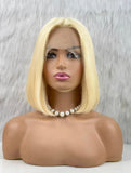 T LACE BOB WIG BLOND CLAIR