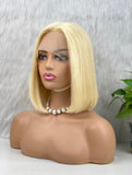 T LACE BOB WIG BLOND CLAIR